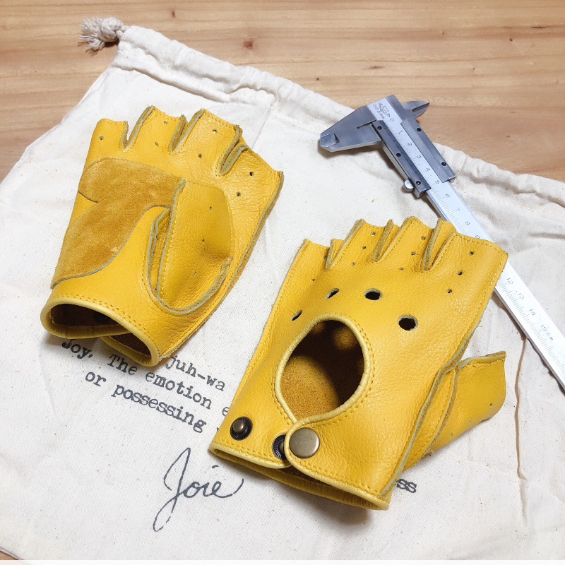 Motorcycle Retro Locomotive Ri - Leather Driving Glove ulasan dan harga