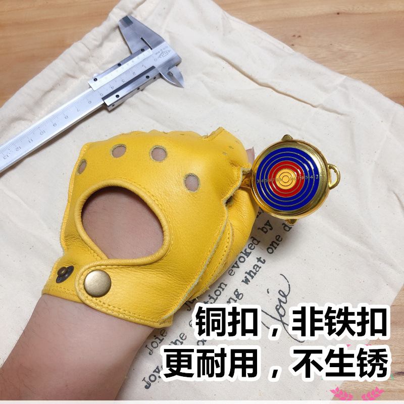 Motorcycle Retro Locomotive Ri - Leather Driving Glove ulasan dan harga