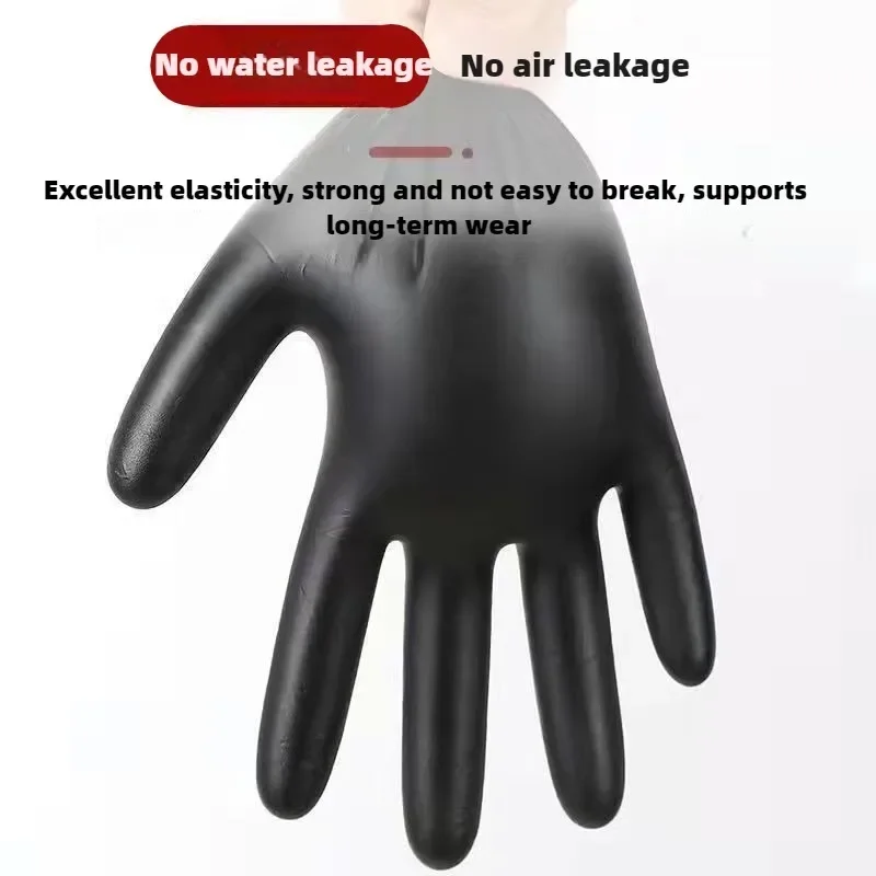 Disposable Gloves Black Home N - Nitrile Mechanic Glove ulasan dan harga