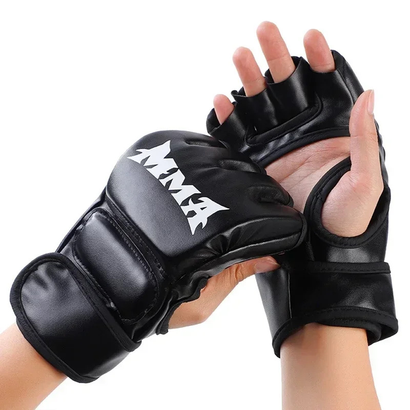 Half Finger Professional Boxin - Motorcycle Glove Knuckle ulasan dan harga