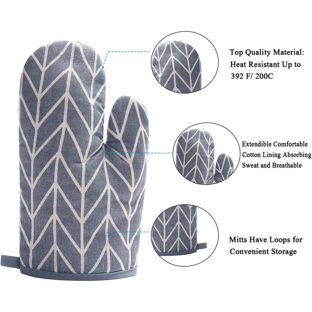 Oven Mitts and Potholders BBQ  - Oven Mitt Silicone ulasan dan harga
